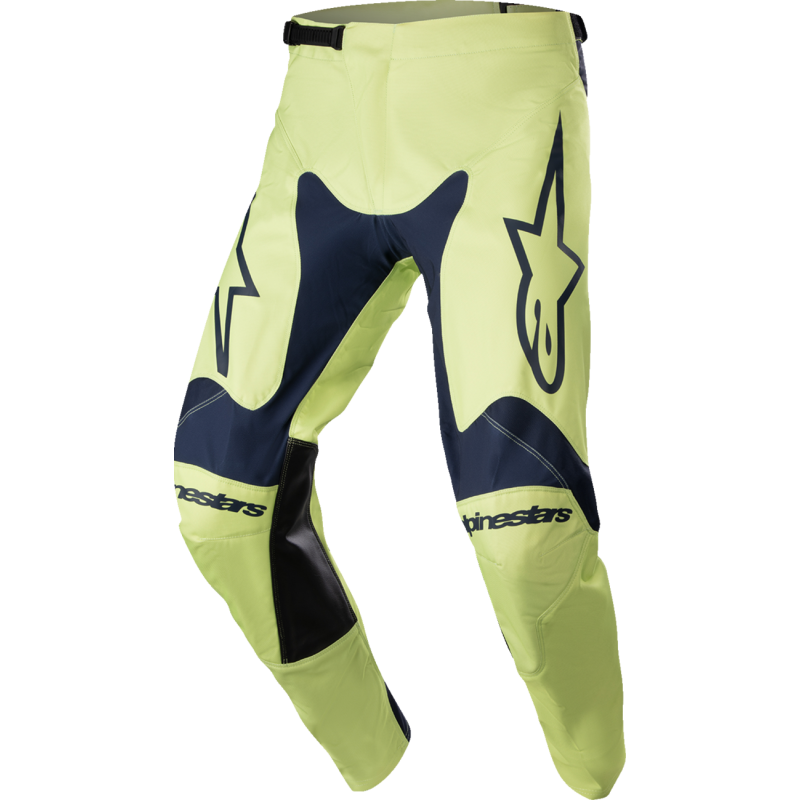 ALPINESTARS PANT RAC-HOEN Green/Navy Front - Driven Powersports