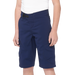 100% RIDECAMP YOUTH SHORTS Navy Front - Driven Powersports