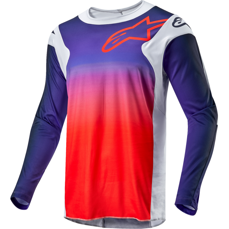 ALPINESTARS JERS RAC-HOEN Gray/Orange/Black Front - Driven Powersports