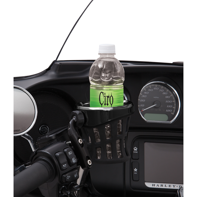 CIRO LLC 84-19 HD HOLDER DRINK PERCH Black Application Shot - Driven Powersports