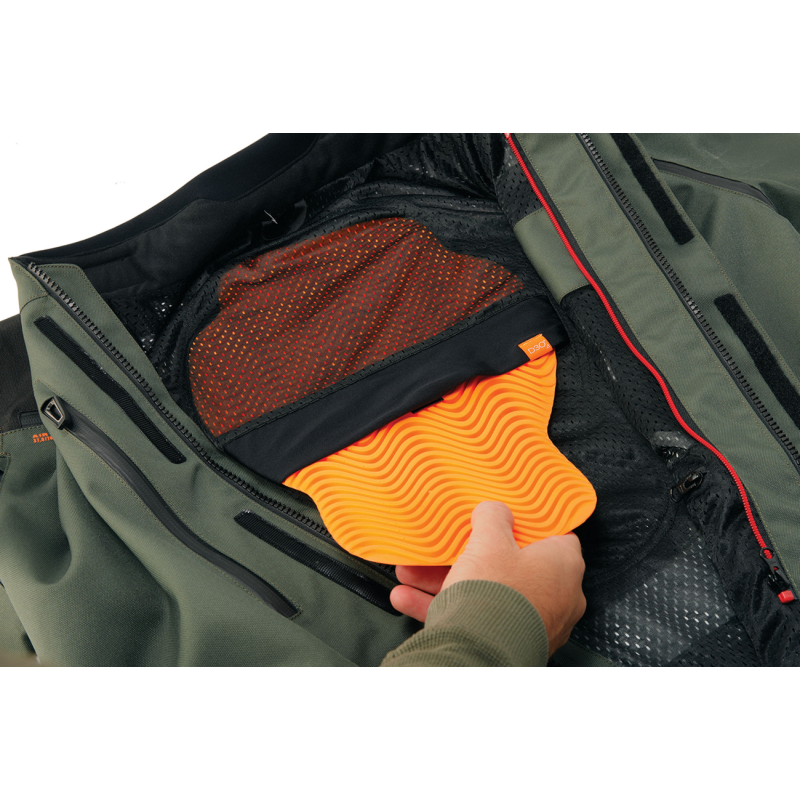 THOR JACKET RANGE Army/Orange Detail - Driven Powersports