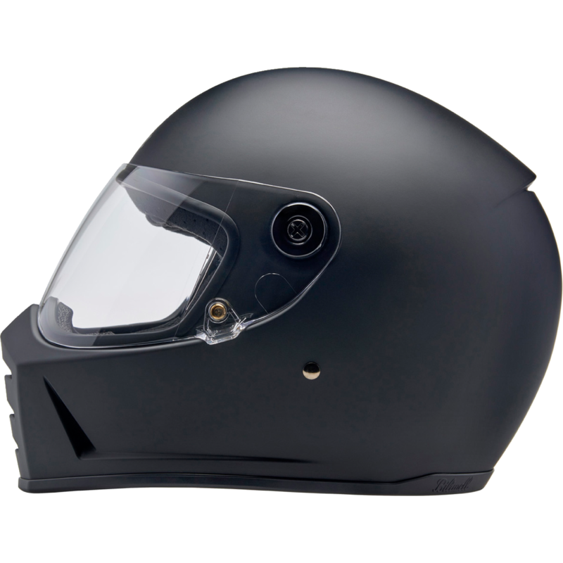 BILTWELL LANE SPLITTER ECE 22.06 Flat Black Left Side - Driven Powersports