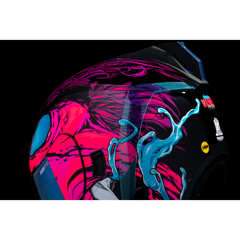 ICON HELMET AIRFORM MIPS MANIK'RR Pink Back - Driven Powersports