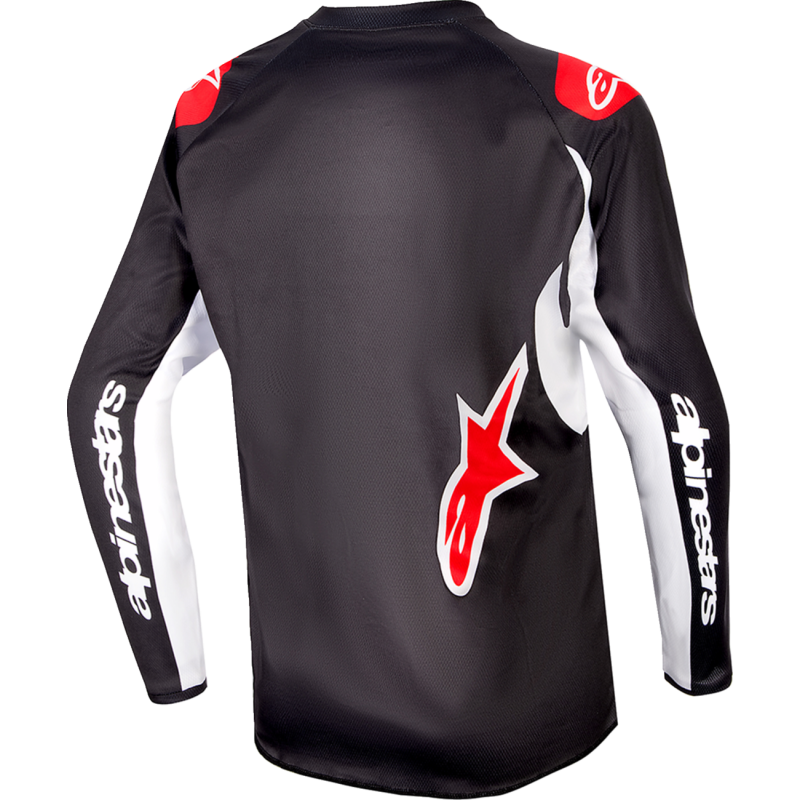 ALPINESTARS JERS YTH R-LUCE Black/White Back - Driven Powersports