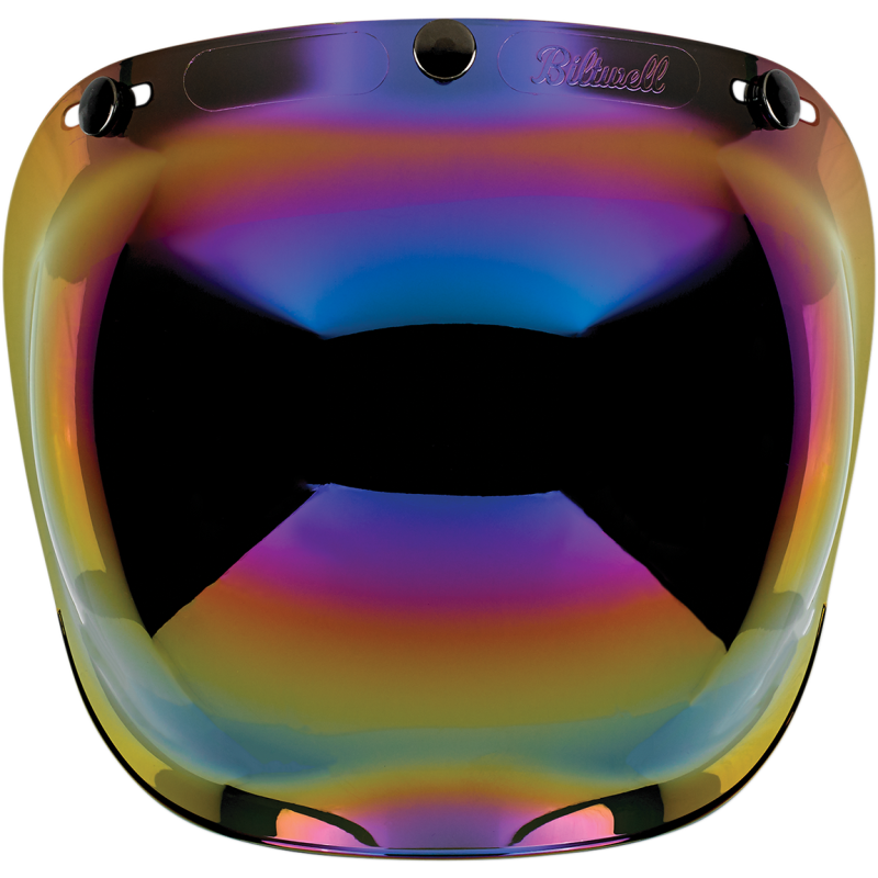 BILTWELL BUBBLE SHLD RNB AF Mirror Front - Driven Powersports