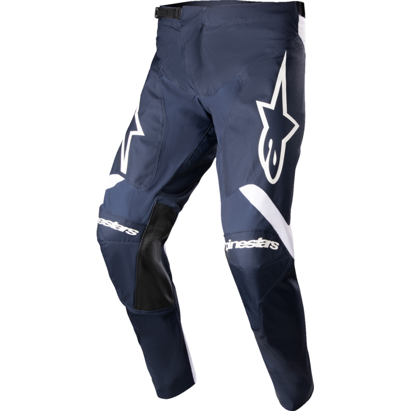 ALPINESTARS PANT RAC-HOEN Navy/White Front - Driven Powersports