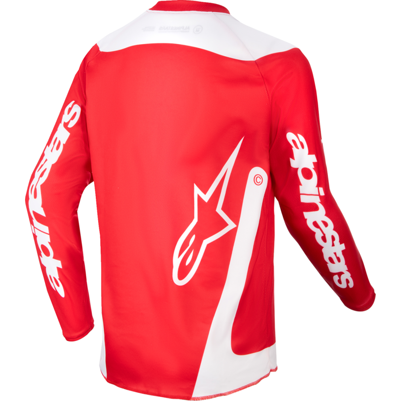 ALPINESTARS JERS YTH R-LURV Red/White Back - Driven Powersports