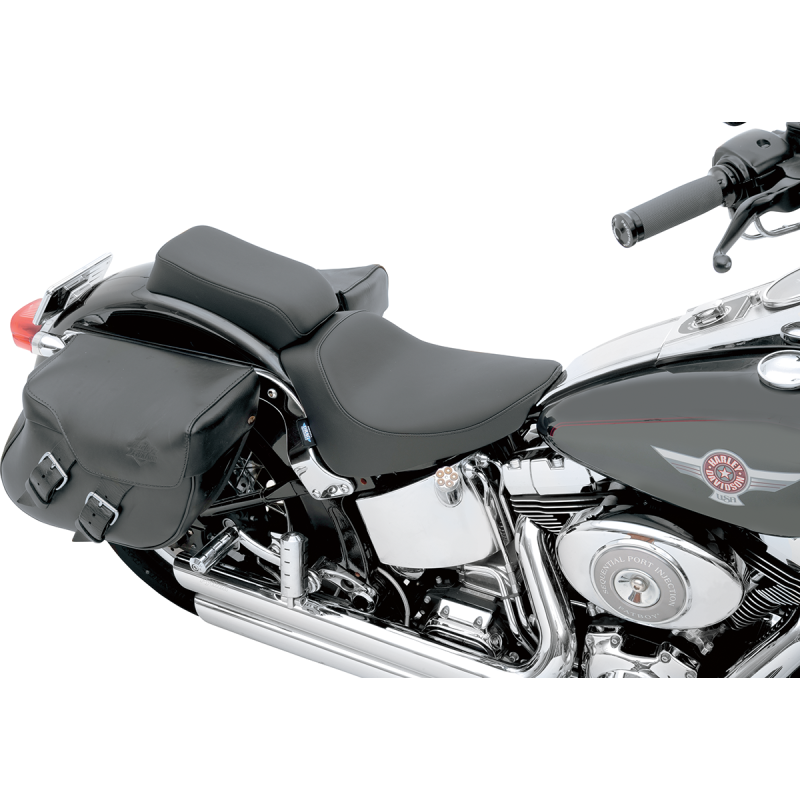 DRAG SPECIALTIES 00-05FXST/00-17 FLST SMOOTH SOLO SEAT Application Shot - Driven Powersports