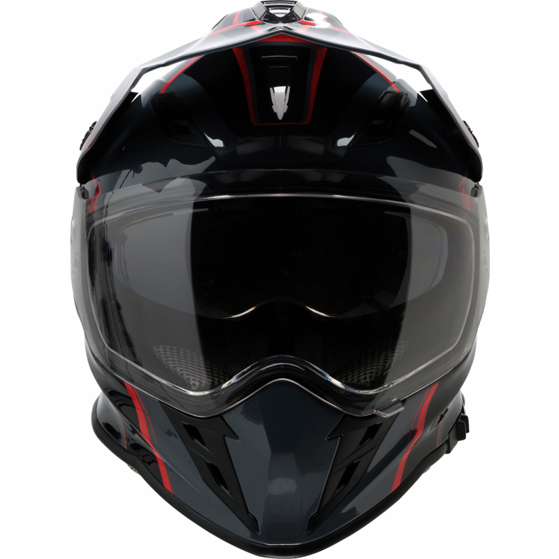 Z1R RANGE 2.0 VOYAGER Black/Red Front - Driven Powersports