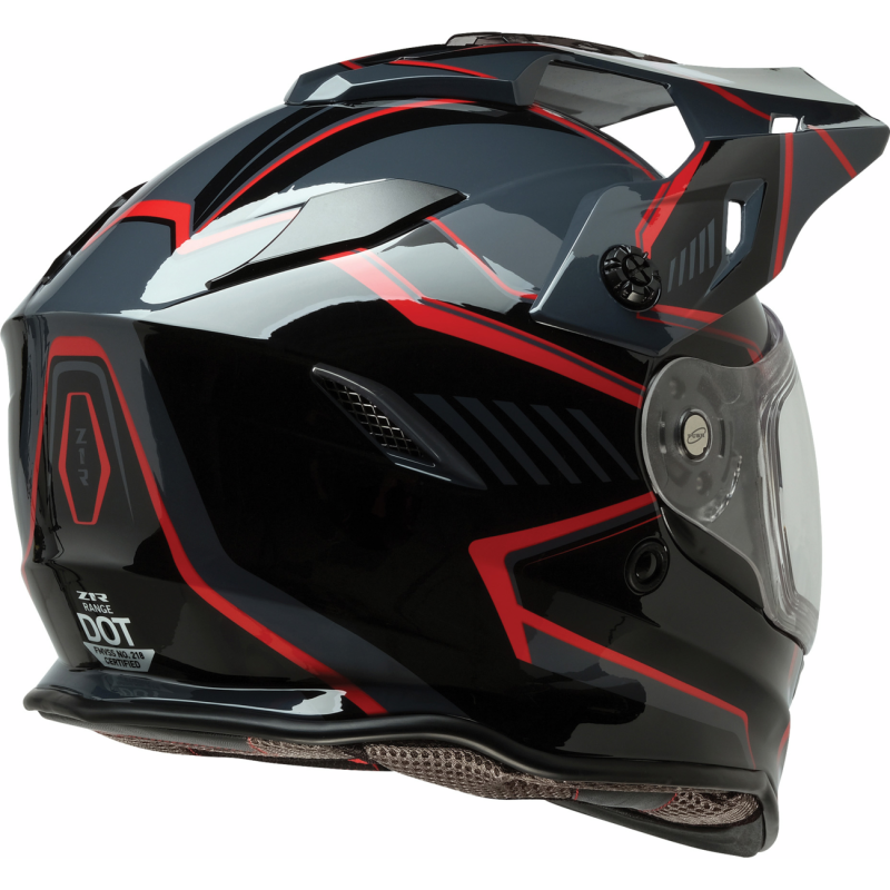 Z1R RANGE 2.0 VOYAGER Black/Red Right Side - Driven Powersports