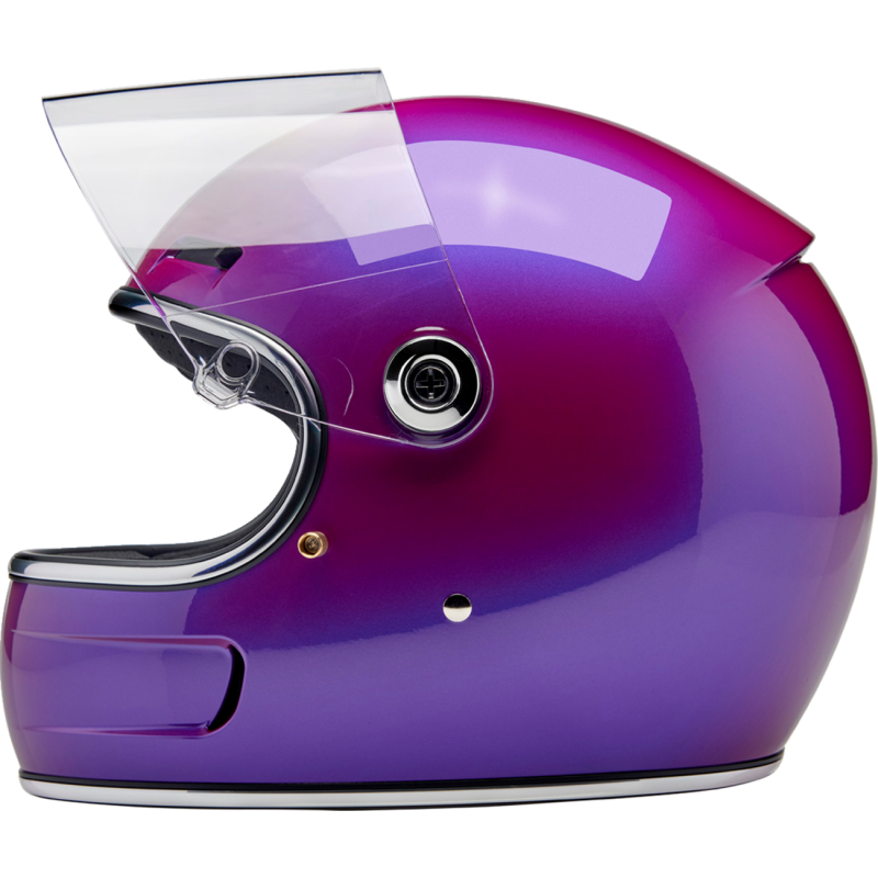 BILTWELL HELMET GRINGO SV Grape Left Side - Driven Powersports