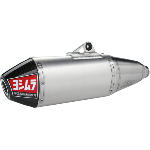 YOSHIMURA 14-17 YZ450F RS4-COMP FS SS/AL/CF-TIP 3/4 Front - Driven Powersports