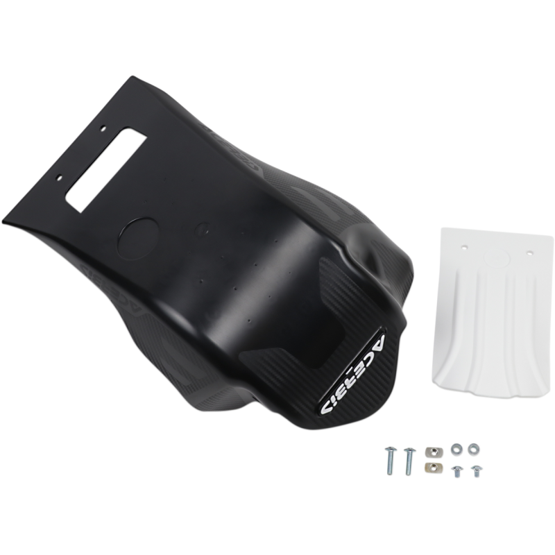 ACERBIS SKID PLATE RMZ250 Black/White 20 Bottom - Driven Powersports