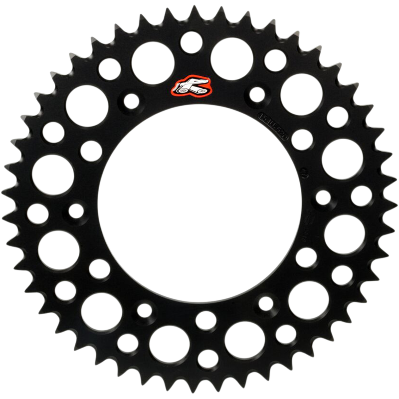 RENTHAL TWINRING SPROCKET 1500-420-48GP Black Front - Driven Powersports