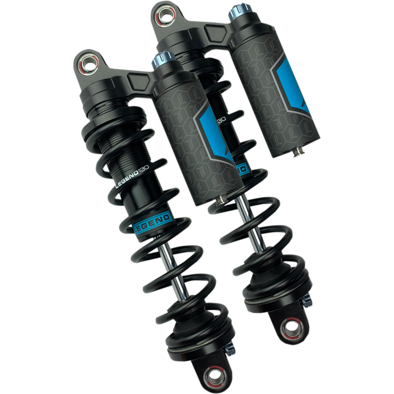 LEGENDS REVO-ARC PB 13 HD DYNA 99-17 Black Front - Driven Powersports