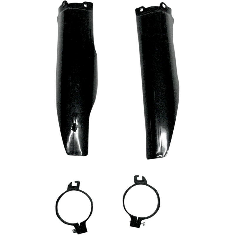 UFO KX125/250 04 FORK SLIDER PROTECTORS BLCK Other - Driven Powersports