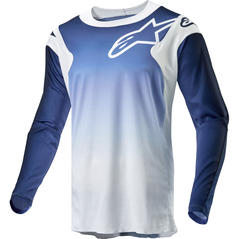 ALPINESTARS JERS RAC-HOEN White/Navy Front - Driven Powersports