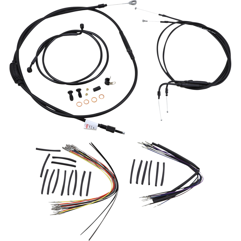 BURLY BRAND 00-06 FLST CABLE KIT 16" Front - Driven Powersports