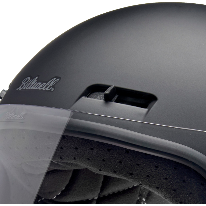 BILTWELL HELMET GRINGO SV Flat Black Other - Driven Powersports