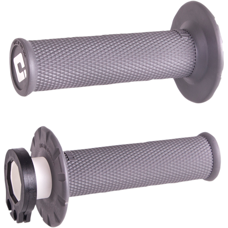 ODI MX V2 NO-WAFFLE GPH/SLVR Front - Driven Powersports