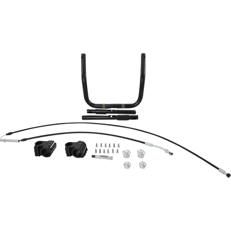 KLOCK WERKS HANDLEBAR KLIP 13 C-DH Black Front - Driven Powersports