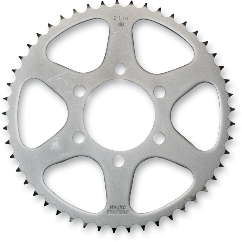 SUNSTAR SPROCKETS 428-49T STEEL REAR SPROCKET (2-211349) Front - Driven Powersports
