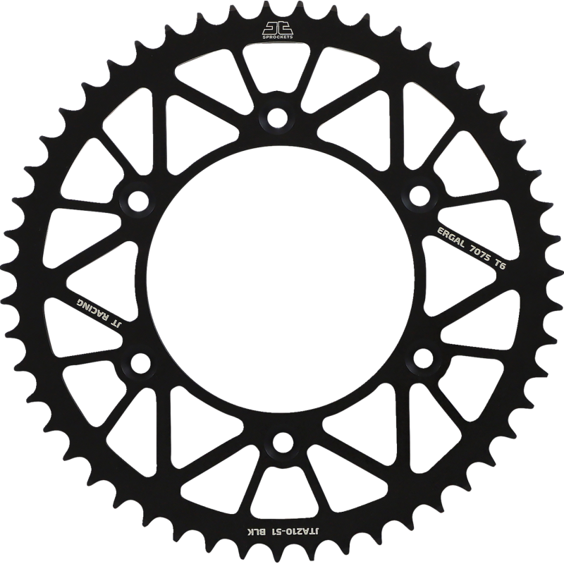 JT SPROCKETS SPR.51T JTA CRF250R 04-10/CRF450X 05-20 OE Black Front - Driven Powersports