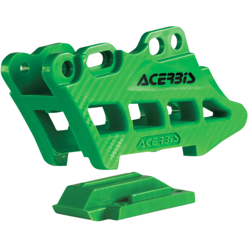 ACERBIS Chain Guide- block 2.0 KXF:09-15 Green 3/4 Front - Driven Powersports