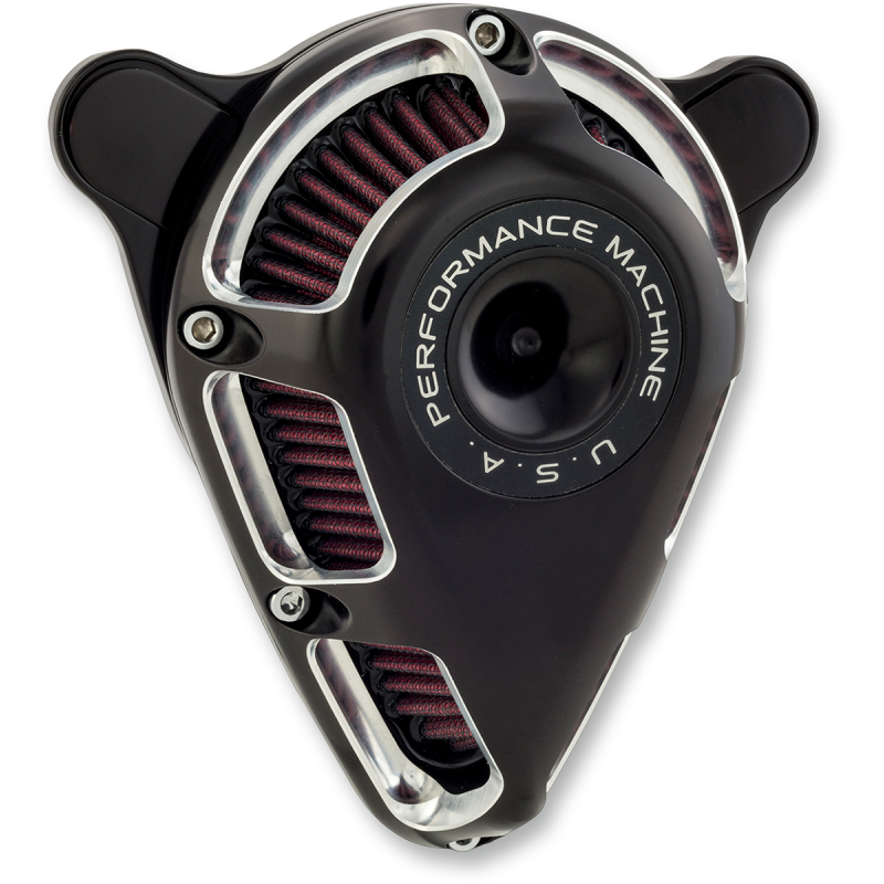 PERFORMANCE MACHINE AIRCLEANER JET 08-16 FLHT CC 3/4 Front - Driven Powersports