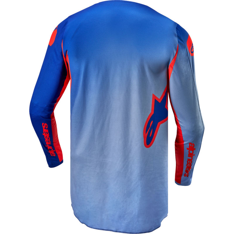 ALPINESTARS JERSEY F-LUCE Blue/Orange Back - Driven Powersports