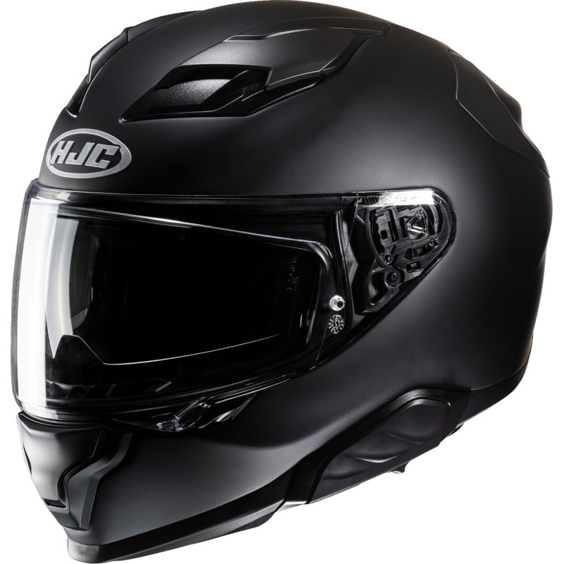 HJC F71 Semi Flat Black Front - Driven Powersports