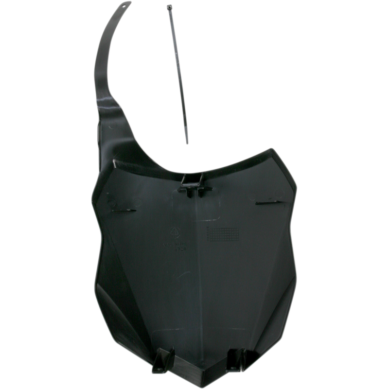 ACERBIS FRONT # PLATE- KX250F/450F:13-13 Black Back - Driven Powersports