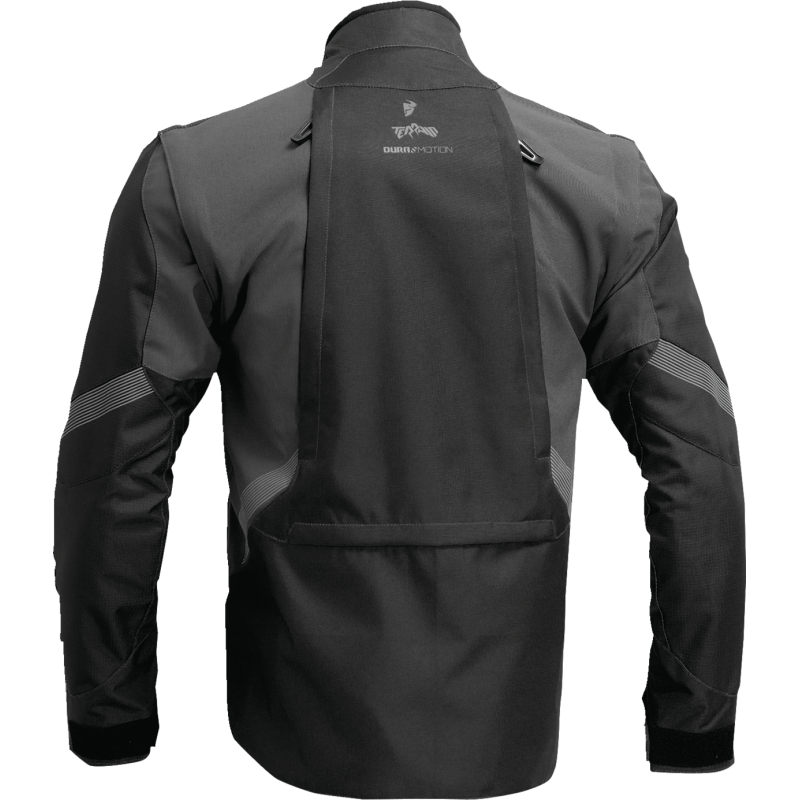 THOR JACKET TERRAIN Black/Charcoal Back - Driven Powersports