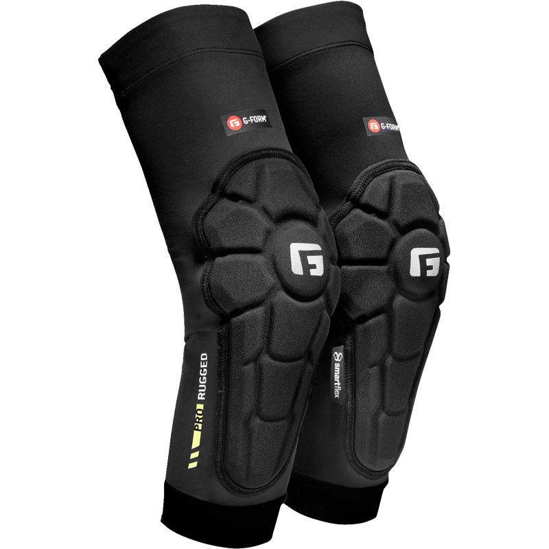 G-FORM PRO RUGGED2 ELBOWGD Black Front - Driven Powersports