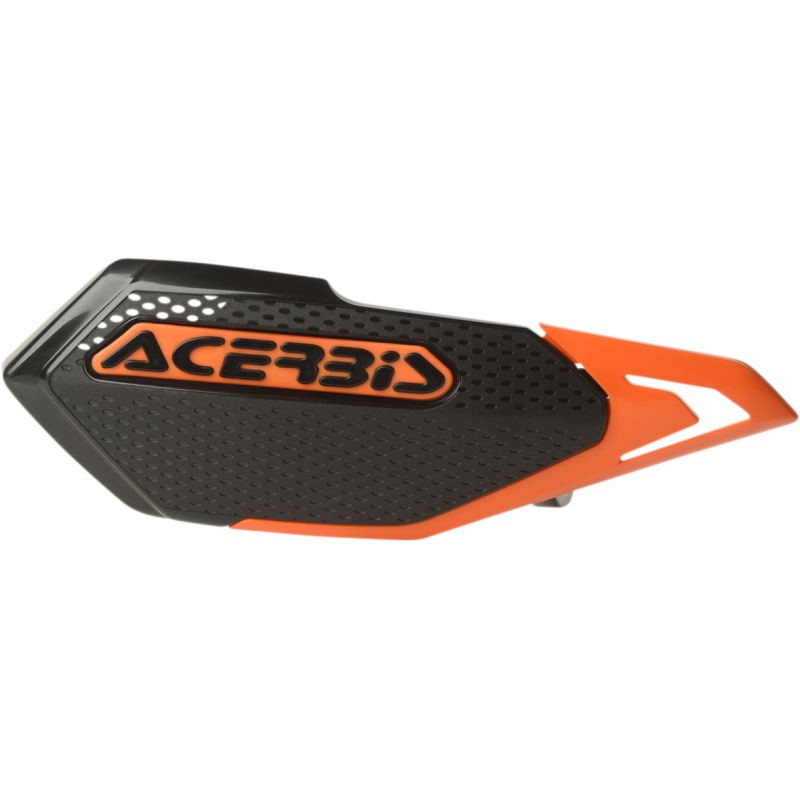 ACERBIS HANDGUARD X ELITE Black/Orange Front - Driven Powersports