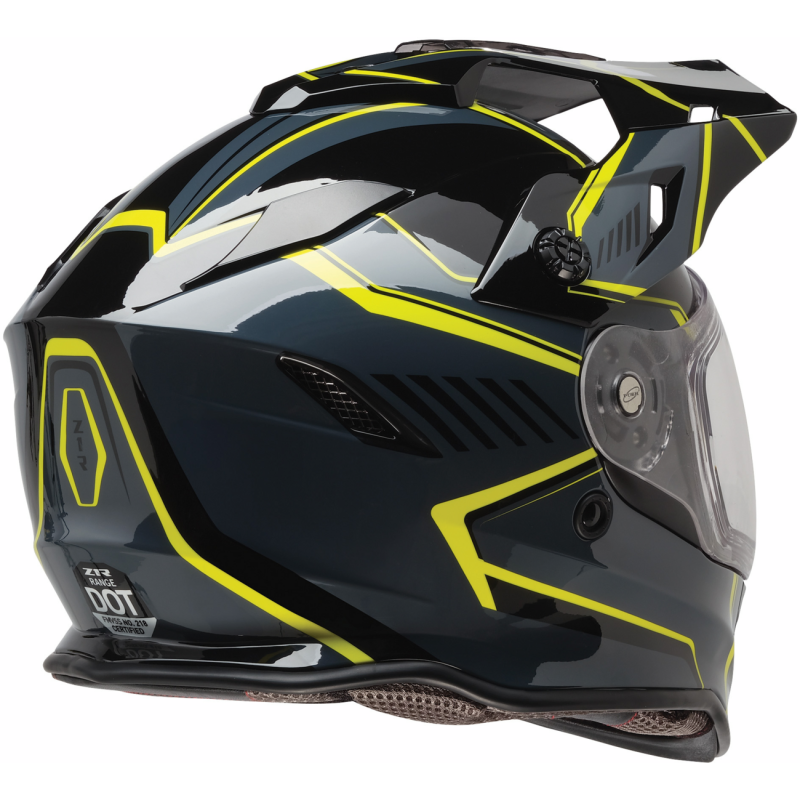 Z1R RANGE 2.0 VOYAGER Gray/Hi-Viz Yellow Right Side - Driven Powersports
