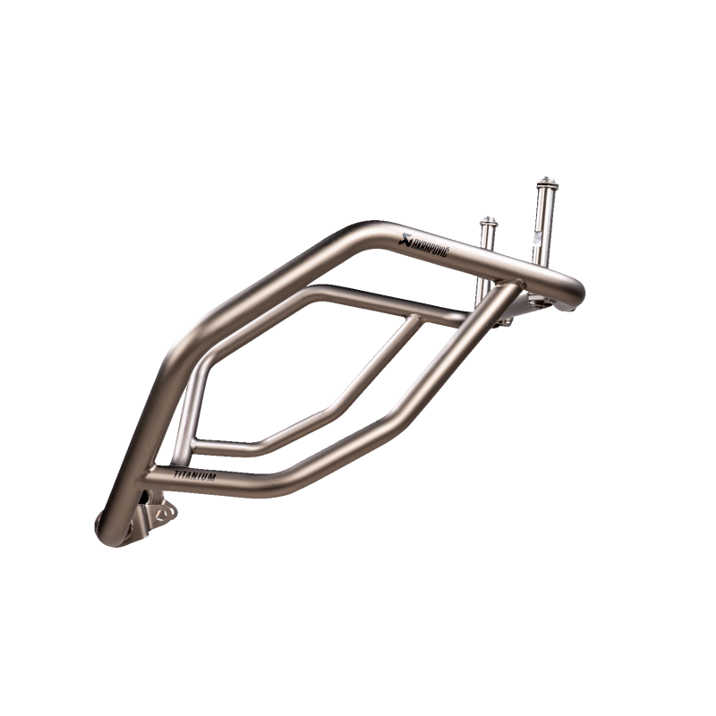 AKRAPOVIC 19-23 R1250GS/ADV UPR FRAME PROT BAR Titanium Front - Driven Powersports