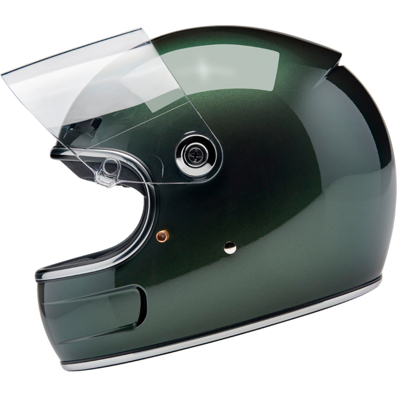 BILTWELL HELMET GRINGO SV Green Left Side - Driven Powersports