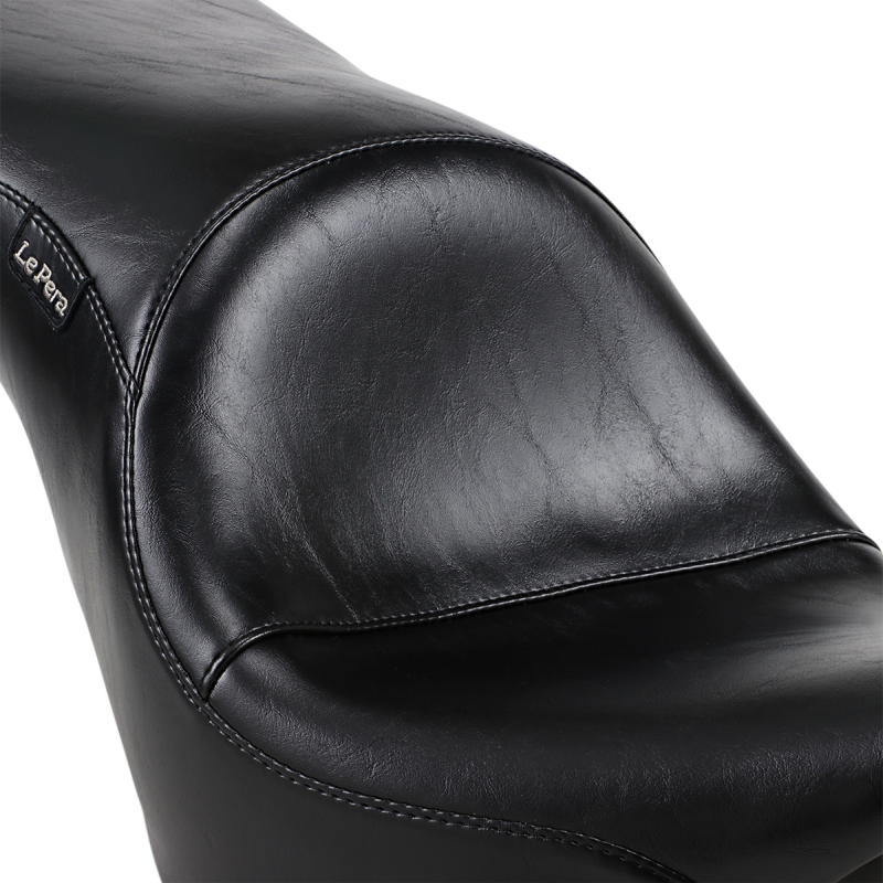 LE PERA 18-19 + FXBB & FLSL MAVERICK SMOOTH REAR 2 UP SEAT Black Front - Driven Powersports