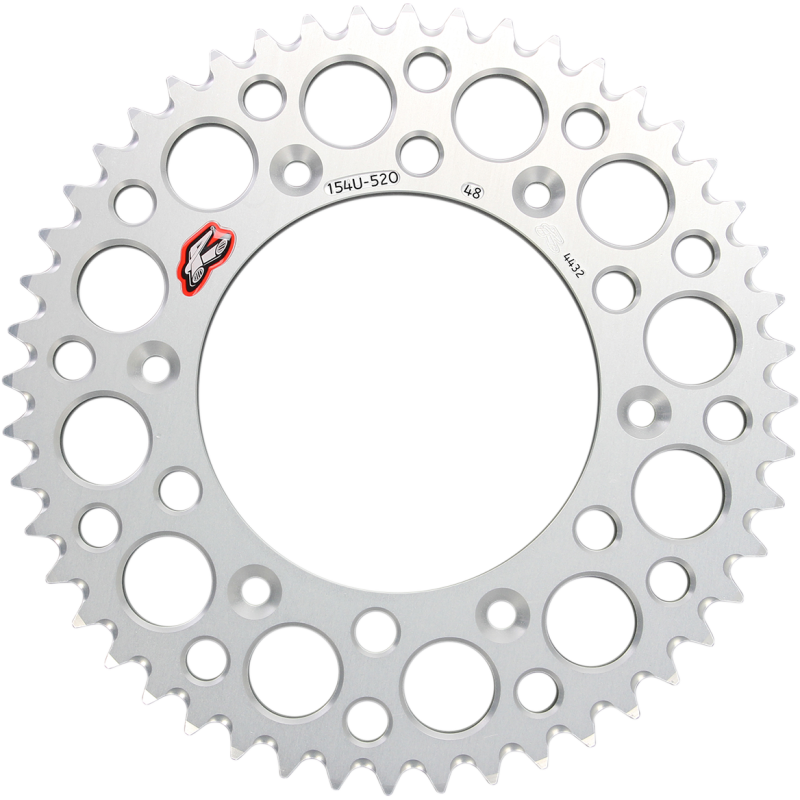RENTHAL SPROCKET 154U-520-48 Silver Front - Driven Powersports