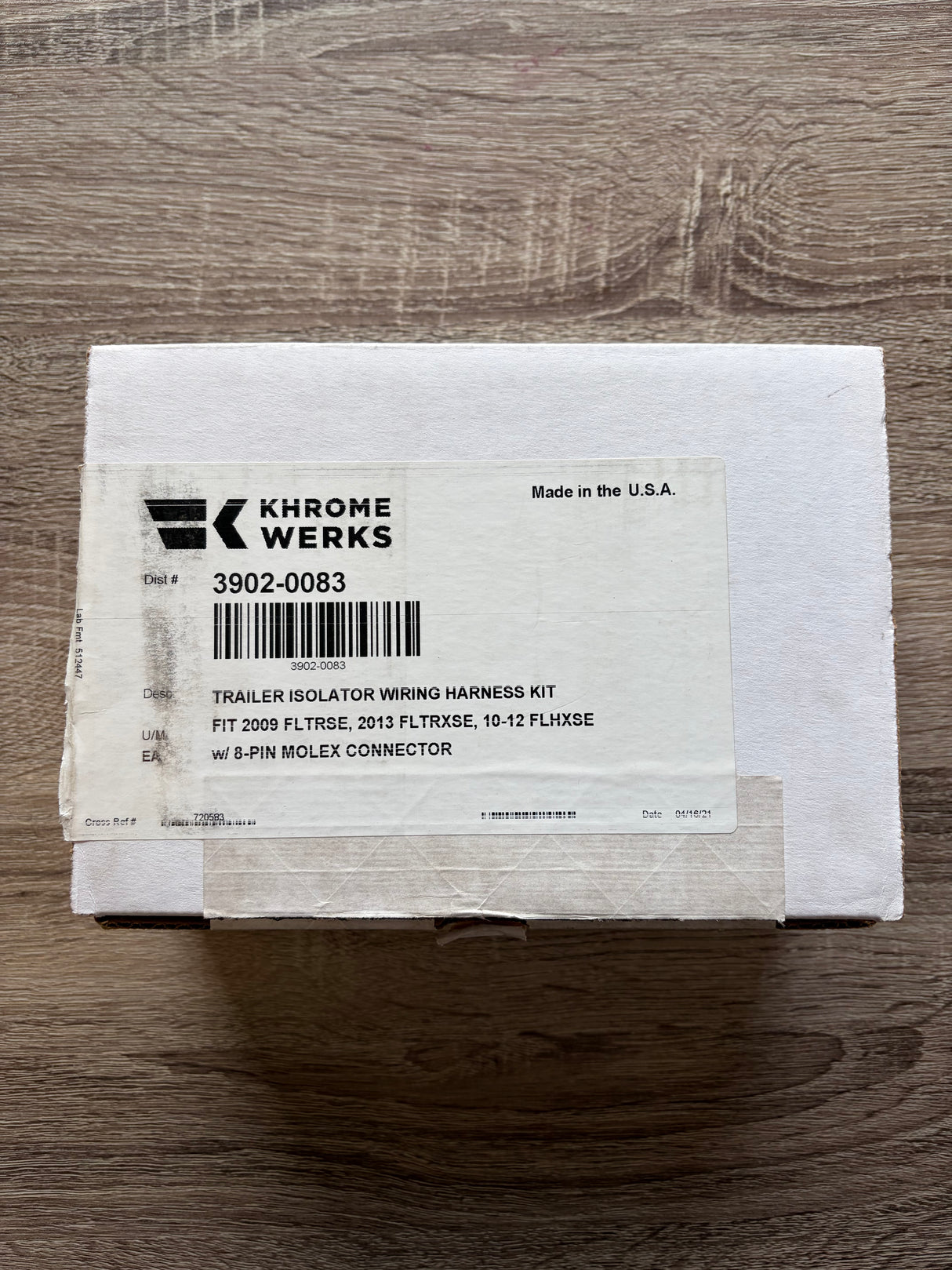 Khrome Werks 09-13 Flhtcse Plug/Play Trailer Wire Kit