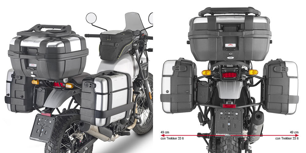 GIVI PL9054 Monokey Side Case Racks for Royal Enfield Himalayan
