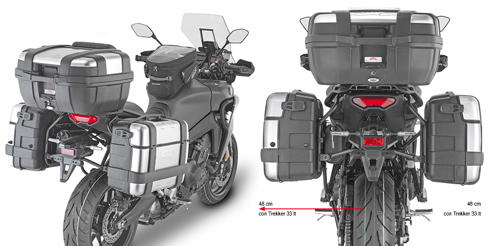 GIVI PLO2159MK PL Monokey Side Case Racks for Yamaha Tracer 900 GT