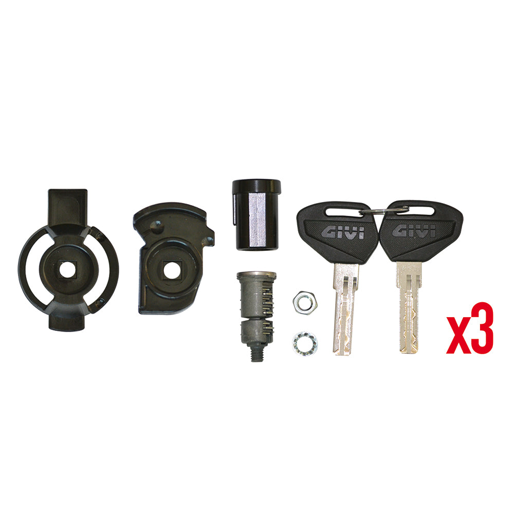GIVI SL103 Security Lock 6 KEYS+3 Barrels