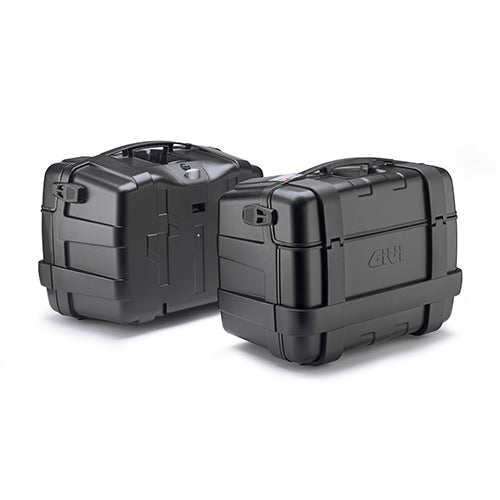 KIT TRK46B MONOKEY TREKKER BLACK 46L /2PCS Black - Driven Powersports