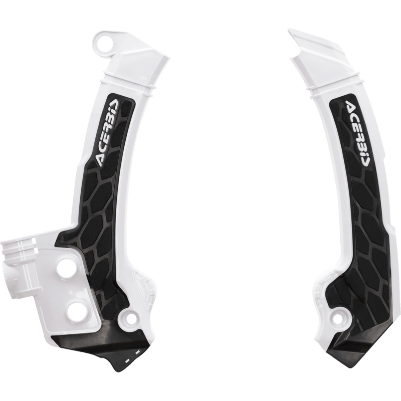 ACERBIS FRAME GUARDS - WHITE/BLACK X - GRIP FC250 - 450:23,FX350/450:23, (2979601035) - DRIVEN Canada's Powersports 2979601035