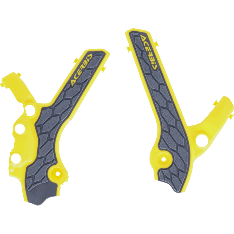 ACERBIS FRAME GUARDS X GRIP DRZ400 GRY/YELL (2983341120) - DRIVEN Canada's Powersports 2983341120