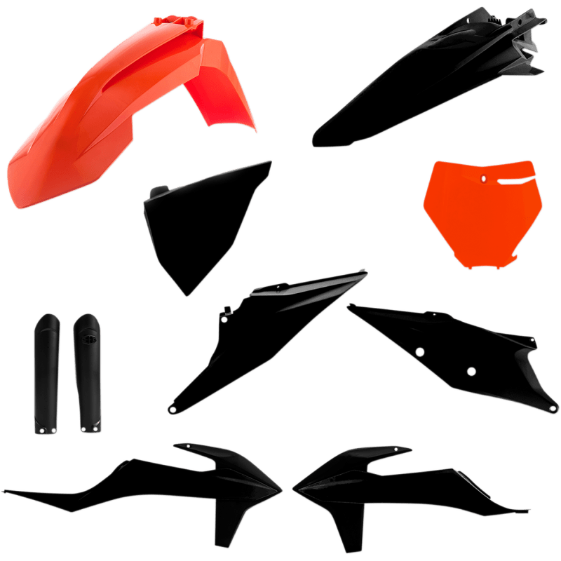 ACERBIS PLASTIC KIT F KTM OG16/BK (2726495225) - DRIVEN Canada's Powersports 80527965861542726495225