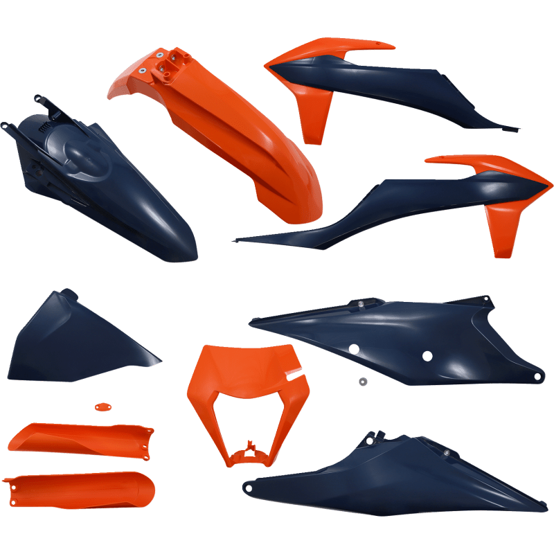 ACERBIS PLASTIC KIT - XCF - W350/500 XC - W150 - 300TPI, ORG/DRK - DRIVEN Canada's Powersports 80527967370372791547302