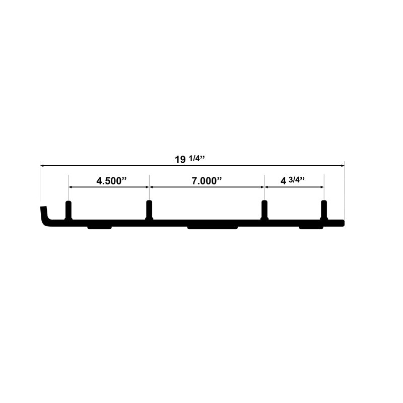 ACS WEAR BAR SPORT ARCTIC - CAT 5" 90 DEG (257 - 04S) - DRIVEN Canada's Powersports 769947395449257 - 04S